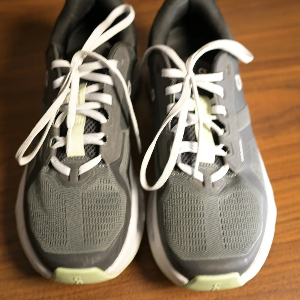 On Cloudrunner Grey White Mint Women Running Shoes 3WE10132577 US 8.5
